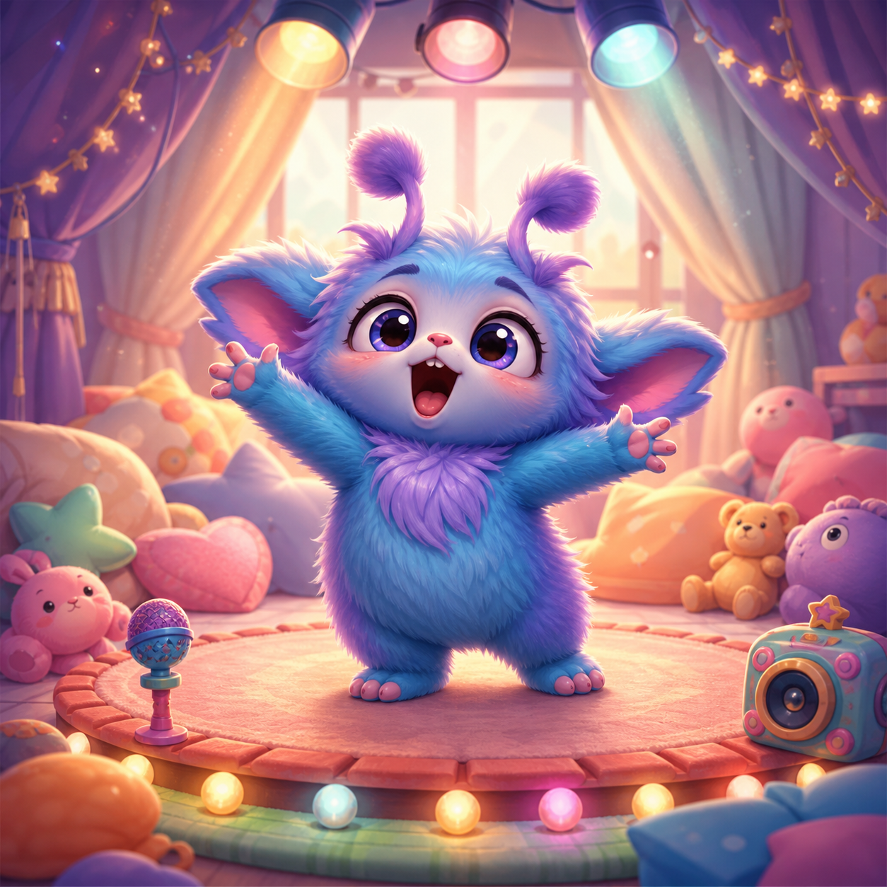 Bibble Singing 밈 설명용 일러스트