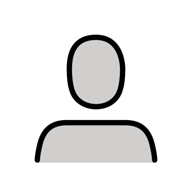두존크 글에서 외형 표현과 사진 각도 이야기를 설명하기 위해 넣은 인물 실루 엣 이미지(OpenMoji)