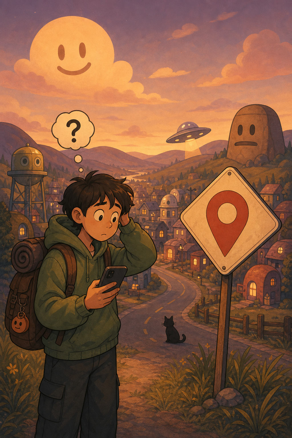 Folk Valley 밈 설명용 일러스트
